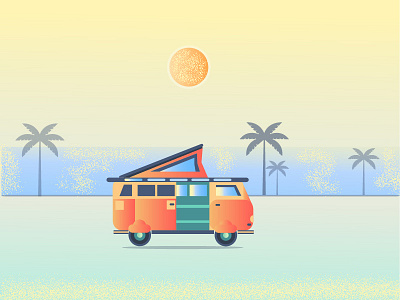 Return to summer adventure logo arts badge car character classic creative design flat illustration jeep line art retro sketch vector vintage badge