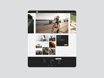 Roar Cycle - UI - Media Page design ui ux web