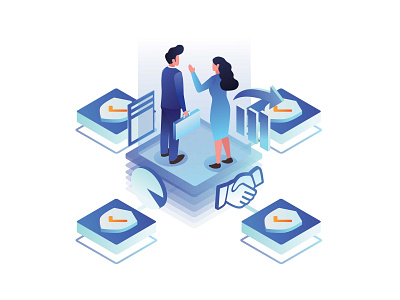 Stock Exchange character design exchange graphic design illustration interface landingpage stock stock exchange ui ux vector web webdesign webillustration website