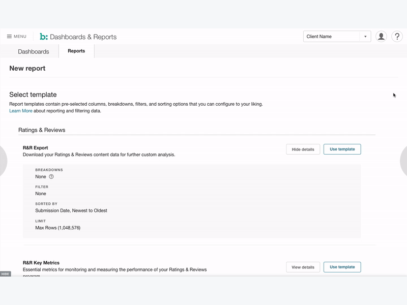 Analytics & Reporting Product Design analytics collaboration data product design reporting reports user experience design