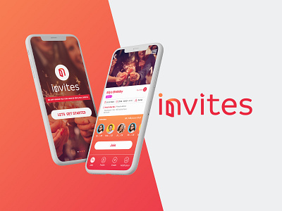 Invites App / Branding & Mobile App UI/UX uiux