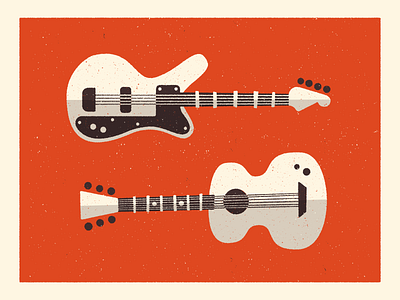 🎸🎸🎸 acoustic art bass forfun guitar illustration jamming shadow texture