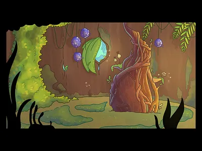Treehouse concept art conceptart gamedesign illustration nature treehouse