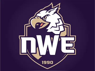 Wichita Northeast Magnet High School gold griffins gryphons high school magnet mascot northeast purple wichita