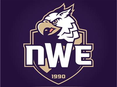 Wichita Northeast Magnet High School gold griffins gryphons high school magnet mascot northeast purple wichita
