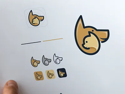 Cat and dog Logo Concept animal app awesome brand branding cat cat logo design designer dog dog logo dualmeaning graphic hidden meaning icon illustration inspiration logo pet care vector