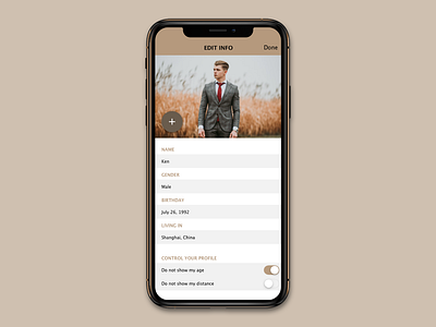Settings app dailyui design ui uidesign