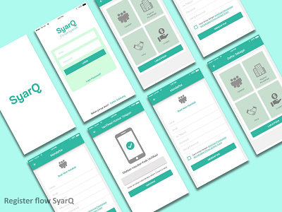 Register Page design interaction mobile uidesign uxdesign