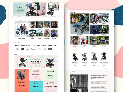 Category Landing Page for EComm design ecommerce design graphic design graphicdesign landing page landing page design landing page ui layout design layout exploration ui ui design web design ecommerce web design landing pages wireframe layout wireframes