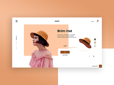 Hatz ecommerce homepage ui web webdesign website