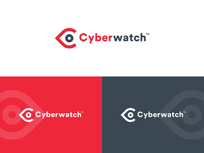 Cyberwatch Logo app logo ashique ukkadan branding clean cyber cybersecurity eyes identity illustration letter logotype looking mark minimal monogram security symbol vision watch watching