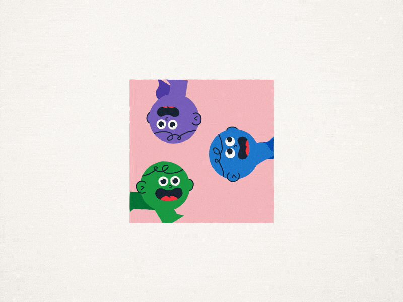 Square Walk 🚶🏻‍♂️ 2d after effects animated animation character characters design flat gif loop looping square walkcycle walking