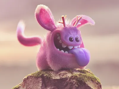 Perrete 3d characterdesign cinema4d illustration
