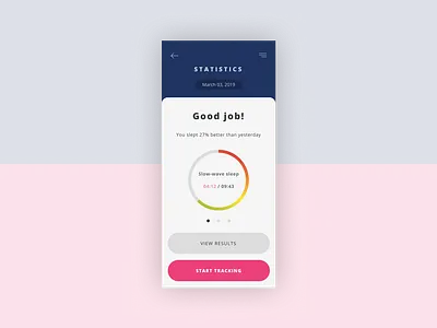 daily UI 066 "Statistics" 066 amazing app awesome beautiful color daily ui dailyui design fantastic good great mobile nice statistics ui uiux web webdesign wonderful