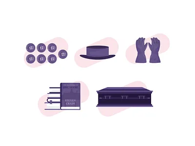 The Haunting Of Hill House adobe illustrator art design fanart icon icons iconset illustration illustrator the haunting of hill house tv shows vector