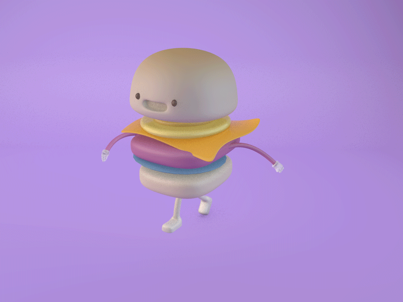 Sports little burgers c4d hamburg movement running
