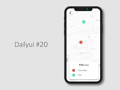 Dailyui #020 - Location Tracker dailyui gps location tracker