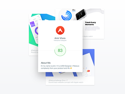 Personal Profile Snap - Freebie adobe xd branding clean design flat free freebie freebies illustration mockup template ui ux web website xd