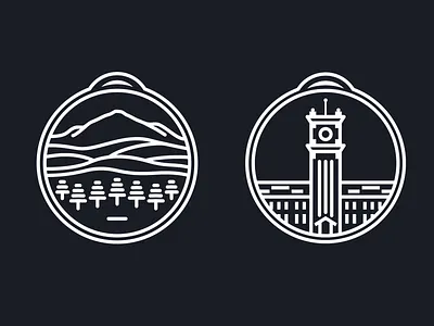 eye Clinic building clinic eye eye care eye clinic hills line line logo logo ophthalmology university