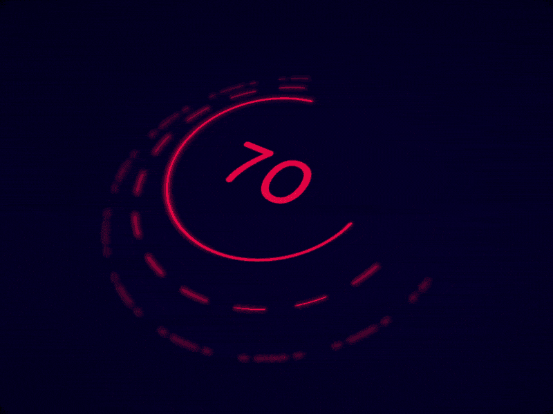 Dial gif loop motion design motion graphics ui design