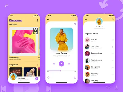 Music-APP app ui