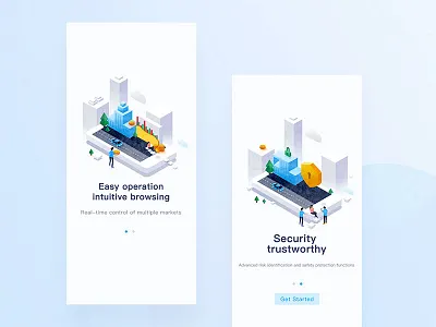 Guide page illustration ui 插图
