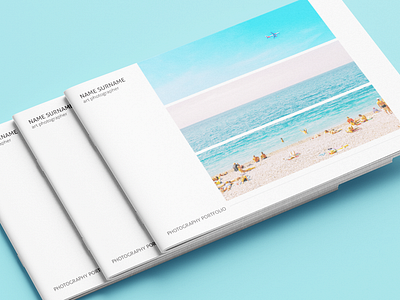 Minimalfolio. Photography album. album brochure catalogue clean dtp editorial indesign minimal photo photography print print design template