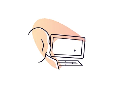 Computer Illustration computer illustration illustrator vector