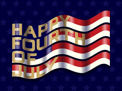 'Merica! america american american flag envy labs florida fourth of july illustration independence day orlando stars usa