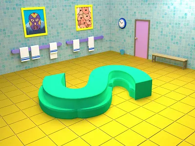 Days of type - S 36 days of type 36days s 36daysoftype 3d b3d blender blender3d blendercycles cycles cycles render font letter lettering render typography