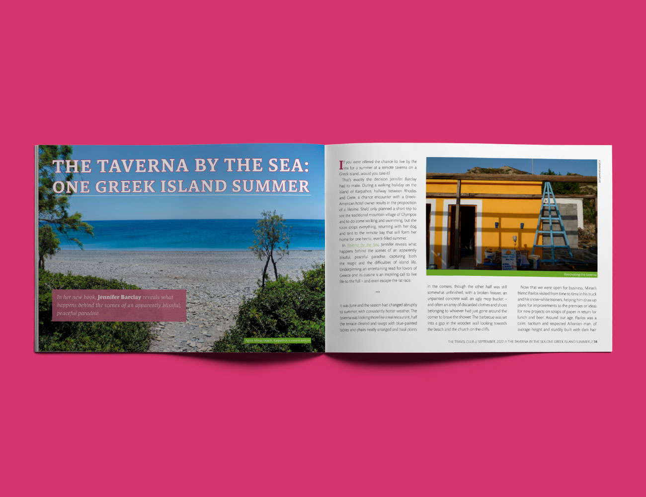 Print Design – Editorial Page Design brand identity branding creative design creative designer design designer editorial design editorial designer graphic design graphic designer layout design layout designer magazine design magazine designer print design print designer typography typography design visual design visual designer