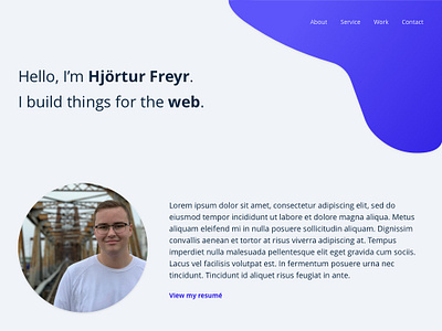 Portfolio design personal personal portfolio portfolio ui web design work