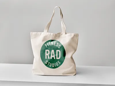 Rad Fitness Studios Merch branding design graphic design illustration logo typography vector