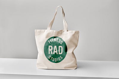 Rad Fitness Studios Merch branding design graphic design illustration logo typography vector