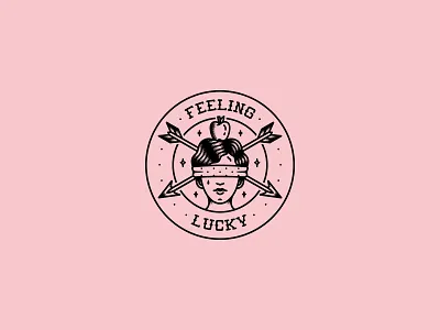 Feeling Lucky band design dooom illustration lucky merch merchandise occult old school rad tattoo