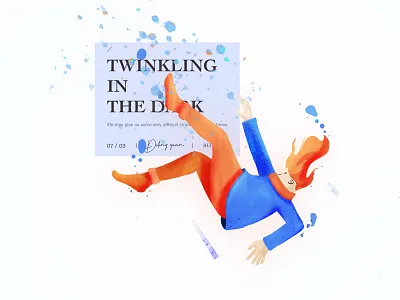 Dance Boy 13 cartoon illustration ui