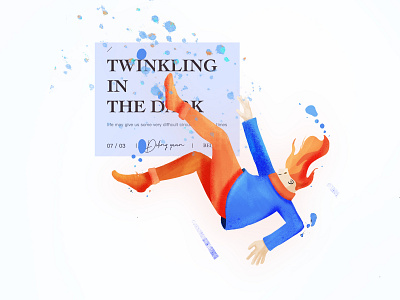 Dance Boy 13 cartoon illustration ui