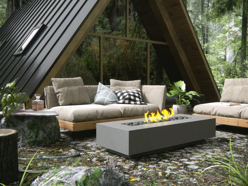 3D Cabin & Firepit 3d 3d animation 3d art 3d artist 3denvironment 3dsmax cabin cinema4d firepit fireplace octane