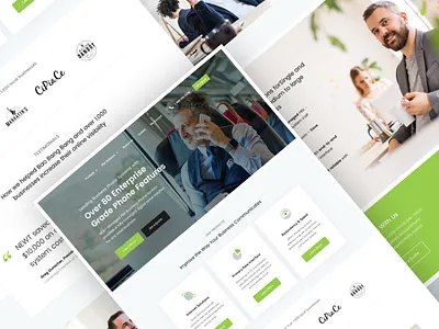 Business Phone Systems Homepage banner homepage internet phone voice voip webdesign website website design