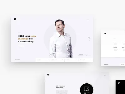 KKCG - official website art direction design homepage interaction interface kkcg landingpage minimalistic simple typography ux uxdesign web webdesign website