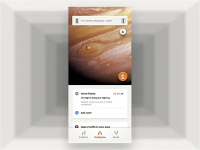 Subspace Explorer comes to iOS! app appdesign design ios iphone map navigation ui ux
