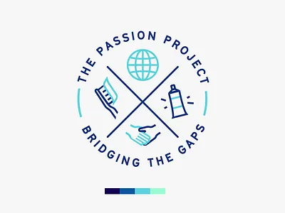 The Passion Project charity dental dentist global help logotype medical tooth world