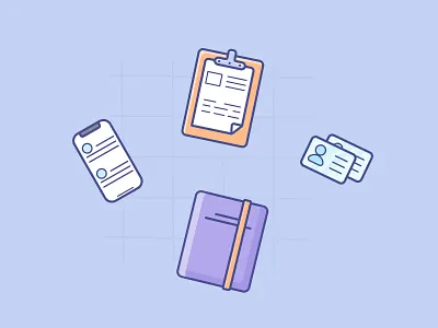 Icons For a Website design gradient icon icon design icons illustration illustrator logo minimal ui vector website