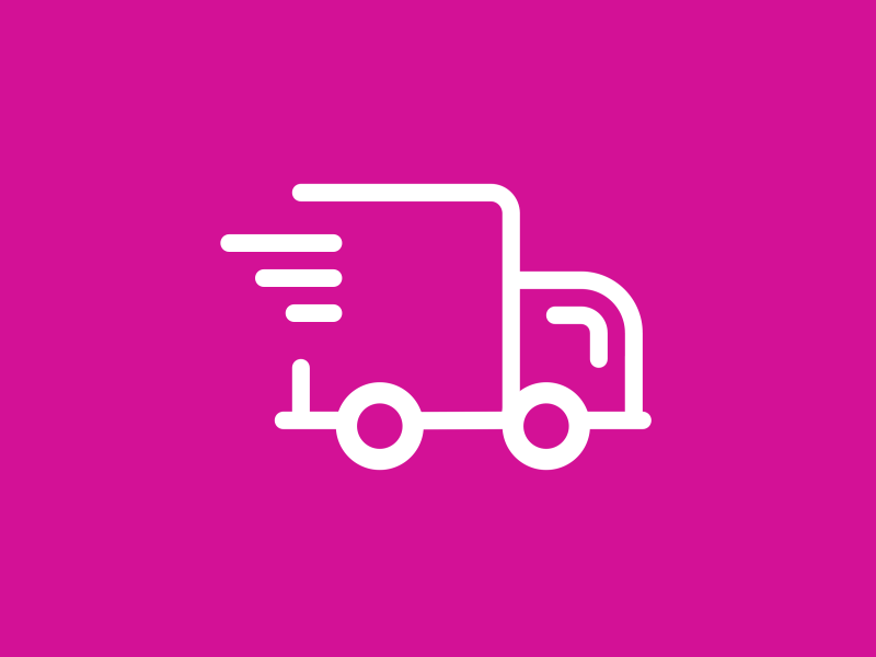 Animated Truck Icon after effects animated icon truck