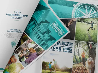 751 South Print Collateral brochure brochure design illustration logo print design typography
