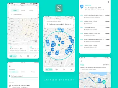 My Bus - App Redesign Concept app app redesign bus redesign concept transport ui uidesign ux uxdesign