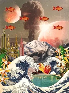 HalluciNation 1 digital collage