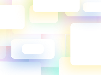 Modal Pyramid [cloud arrangement] abstract dropshadow pastel topology