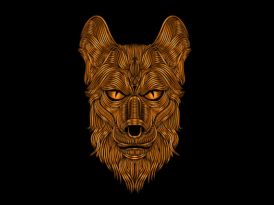 DOG branding design illustration 插图