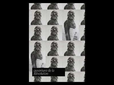 Overture de la revolution chubeka design grid multiply portrait poster poster art poster design posters type typography visual visual design